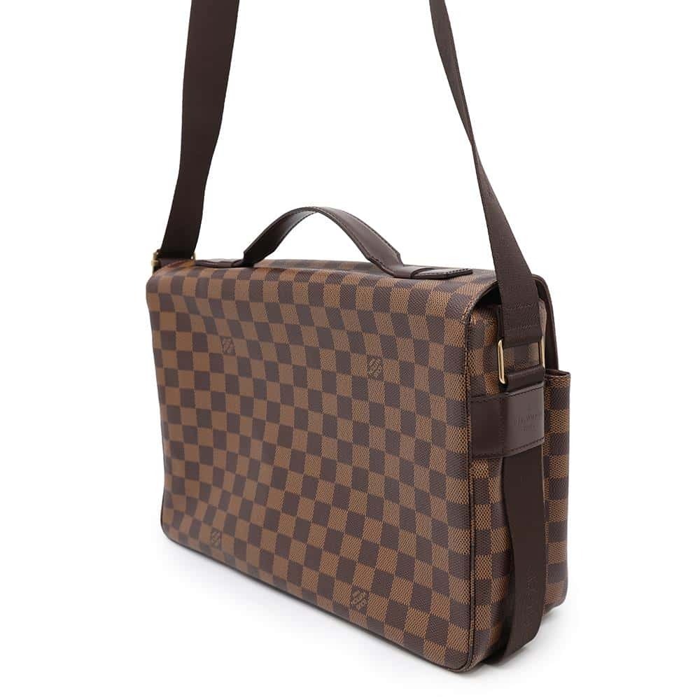 Louis Vuitton Brown Ebene Damier Messenger Shoulder Broadway Bag